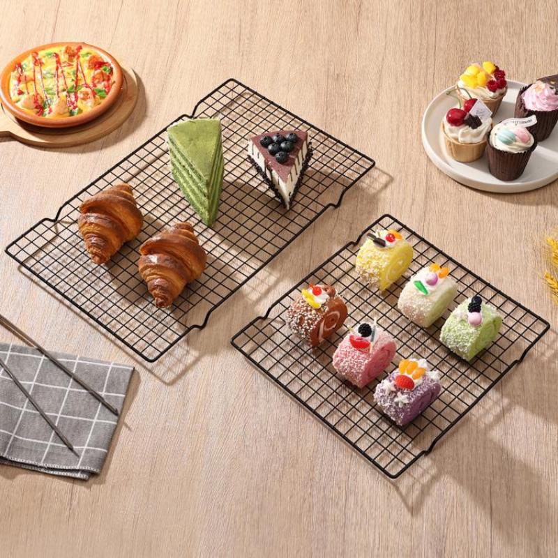 Kitchen Baking Pan - Roestvrij staal Brood Biscuit Cake Cooling