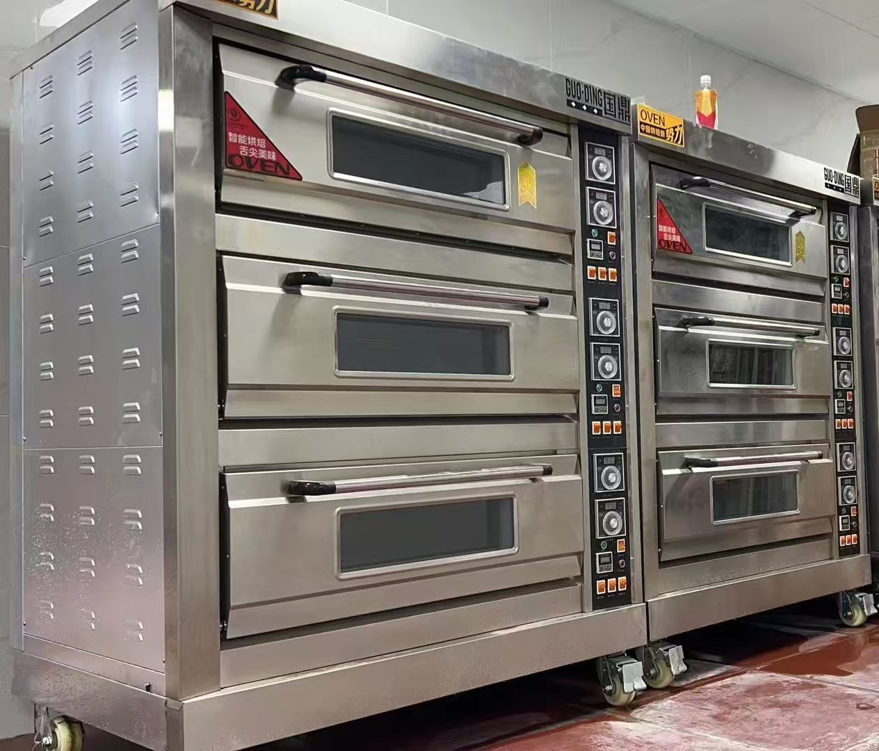 Commercial Kitchen Baking Oven - Commerciële Guangzhou 3-dekken 6-bakplaten gasoven bakkerijmachine