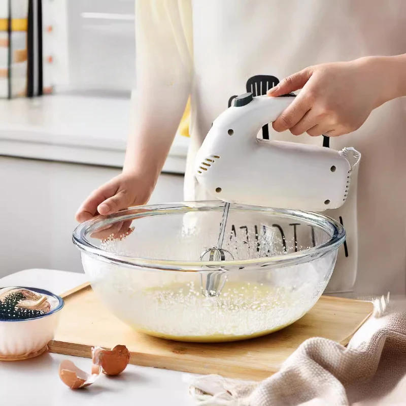 Kitchenaid Baking Bowl - Glazen keukenhulpkom, ijsroommengkom, set bolvormige kommen,