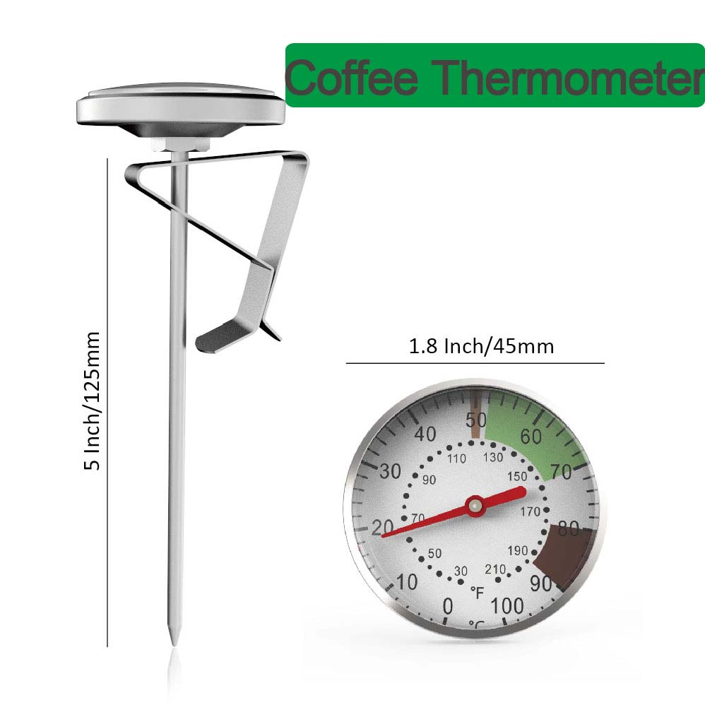 Kitchen Baking Store - 0-100 ° C Voedselthermometer Roestvrij staal