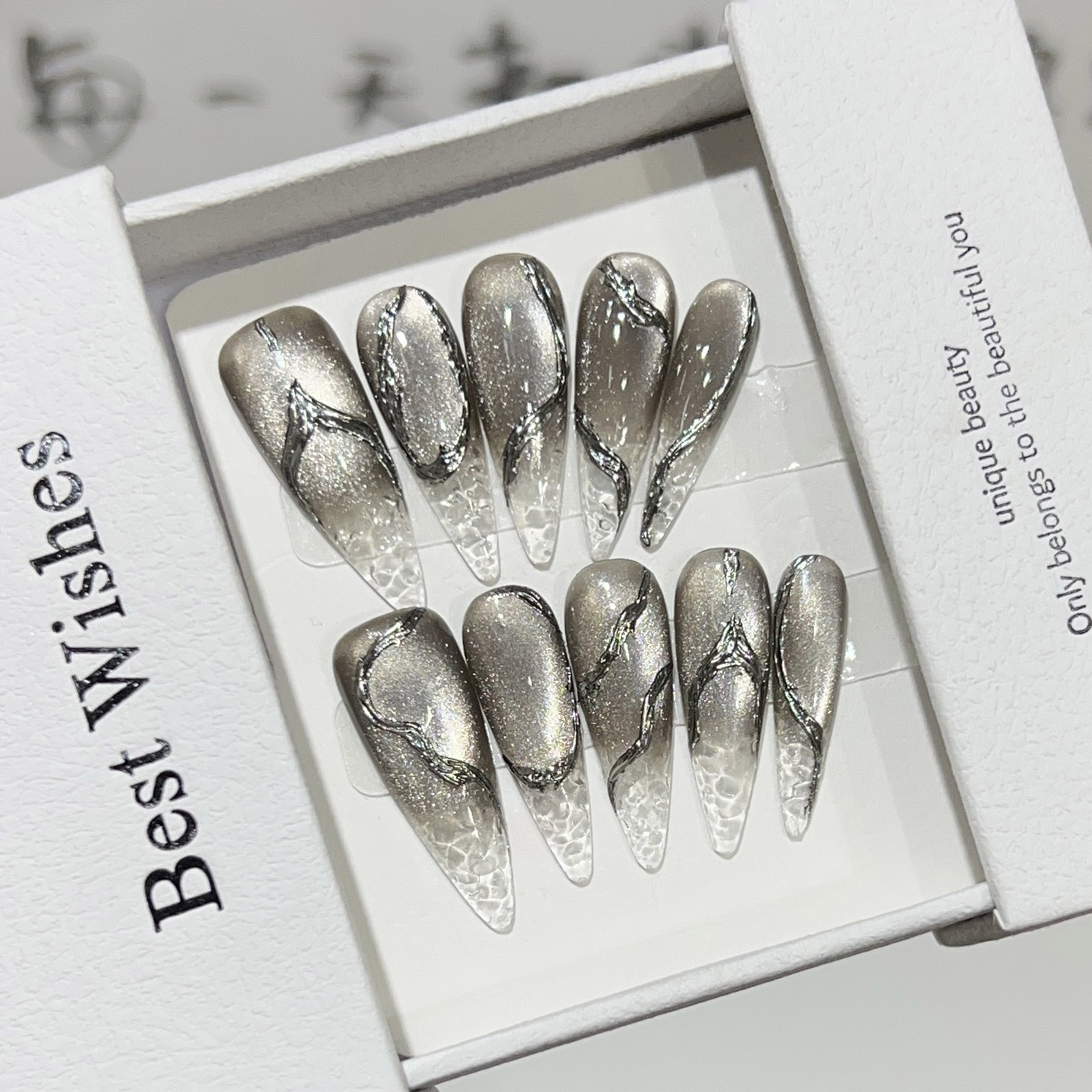 Decorating Tip Set - 10 stks Halloween Kunstnagels Herbruikbare Lange