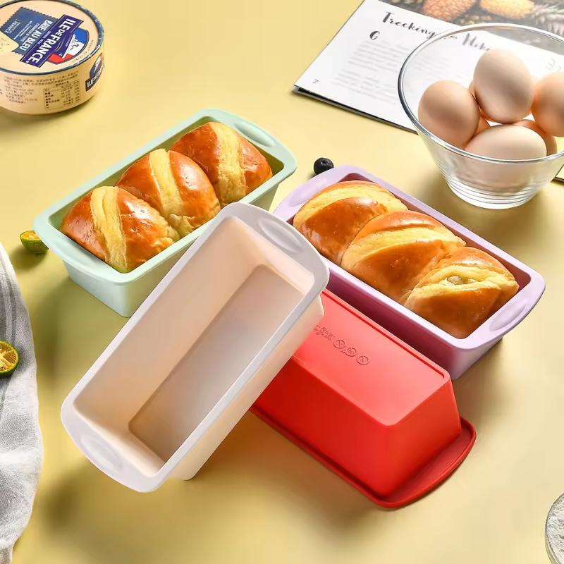 Kitchen Baking Pan - 1/4 Stuks Huishoudelijke Rechthoekige Siliconen Mal