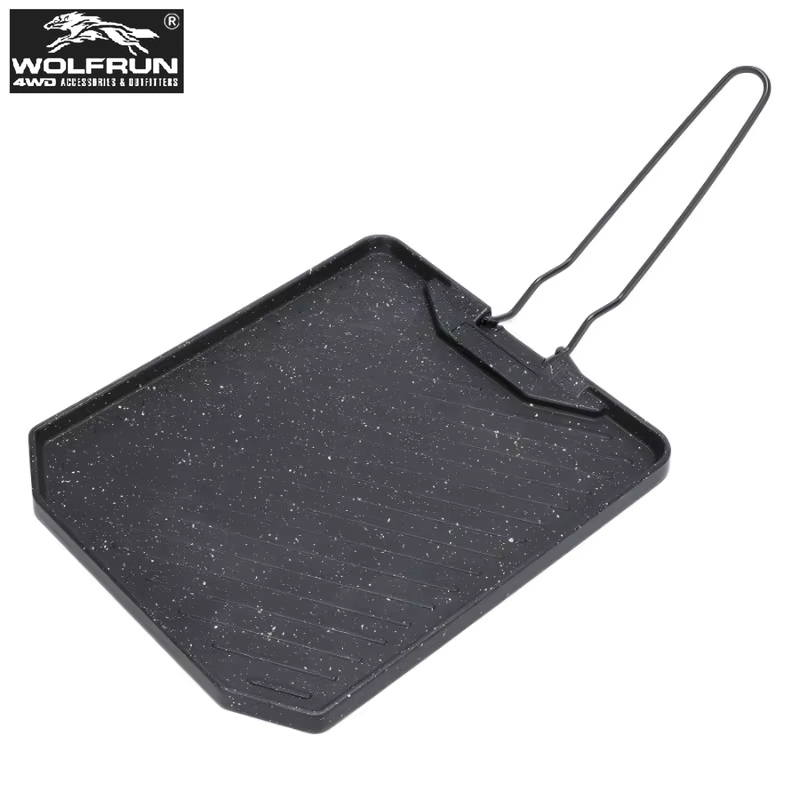 Kitchen Baking Tray Organiser - Duurzame vierkante roestvrijstalen grillpan, antiaanbaklaag, zware