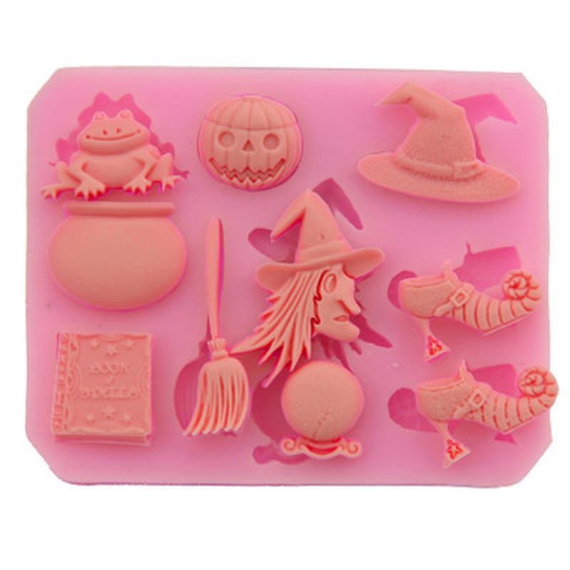 Kitchen Witch Baking - 2026 Nieuwe Halloween Pompoen Heksenhoed Siliconen
