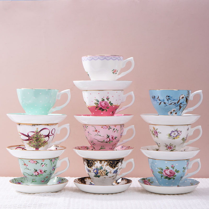 Kitchen Job - 1 st Franse Keramische Koffiekop Set