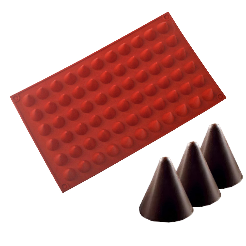 66-Cellen Kegel Chocolade Bakv - Kitchen Equipment For Baking recensie en prijs
