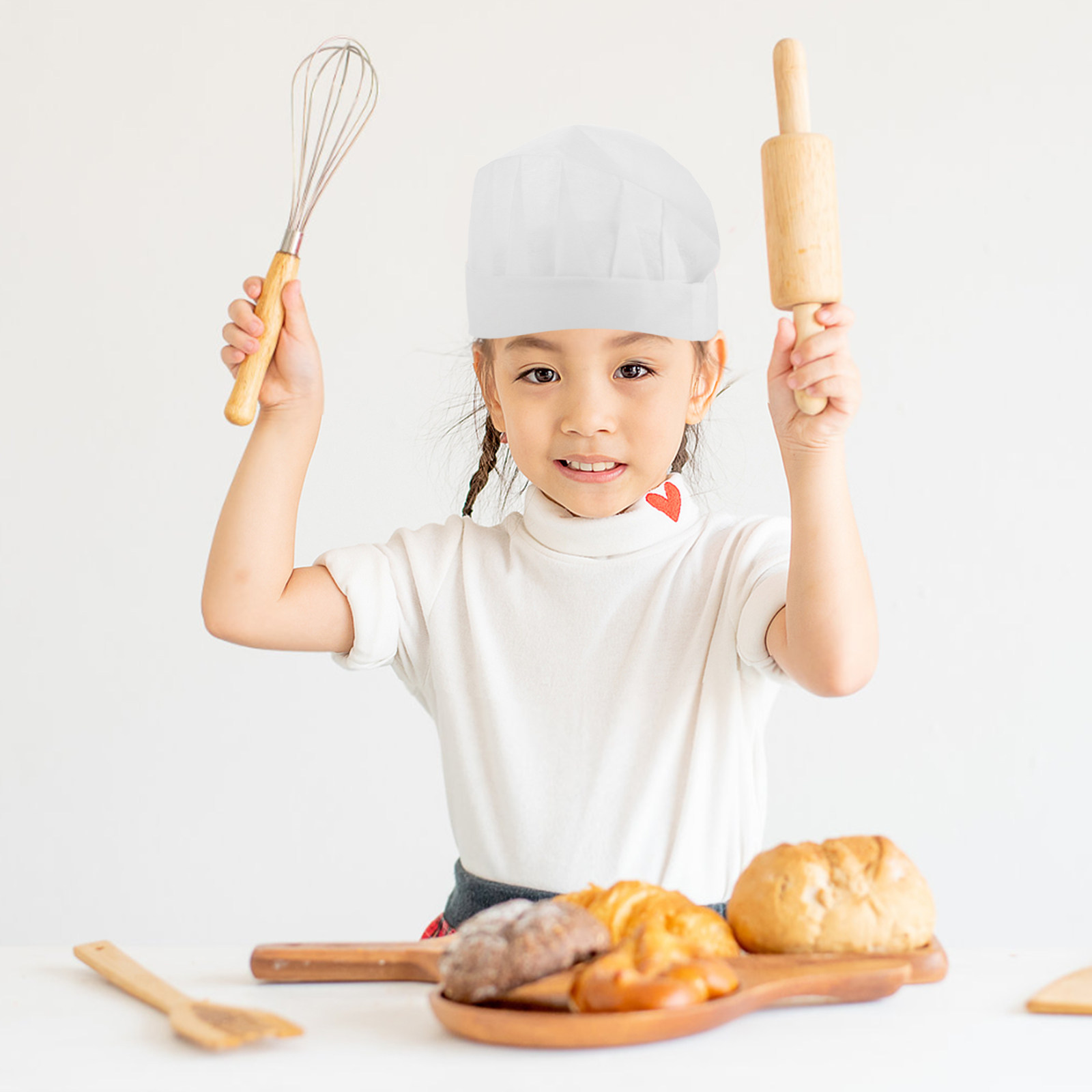 15 stuks kinderkoksmutsen, weg - Baking In Kitchen recensie en prijs