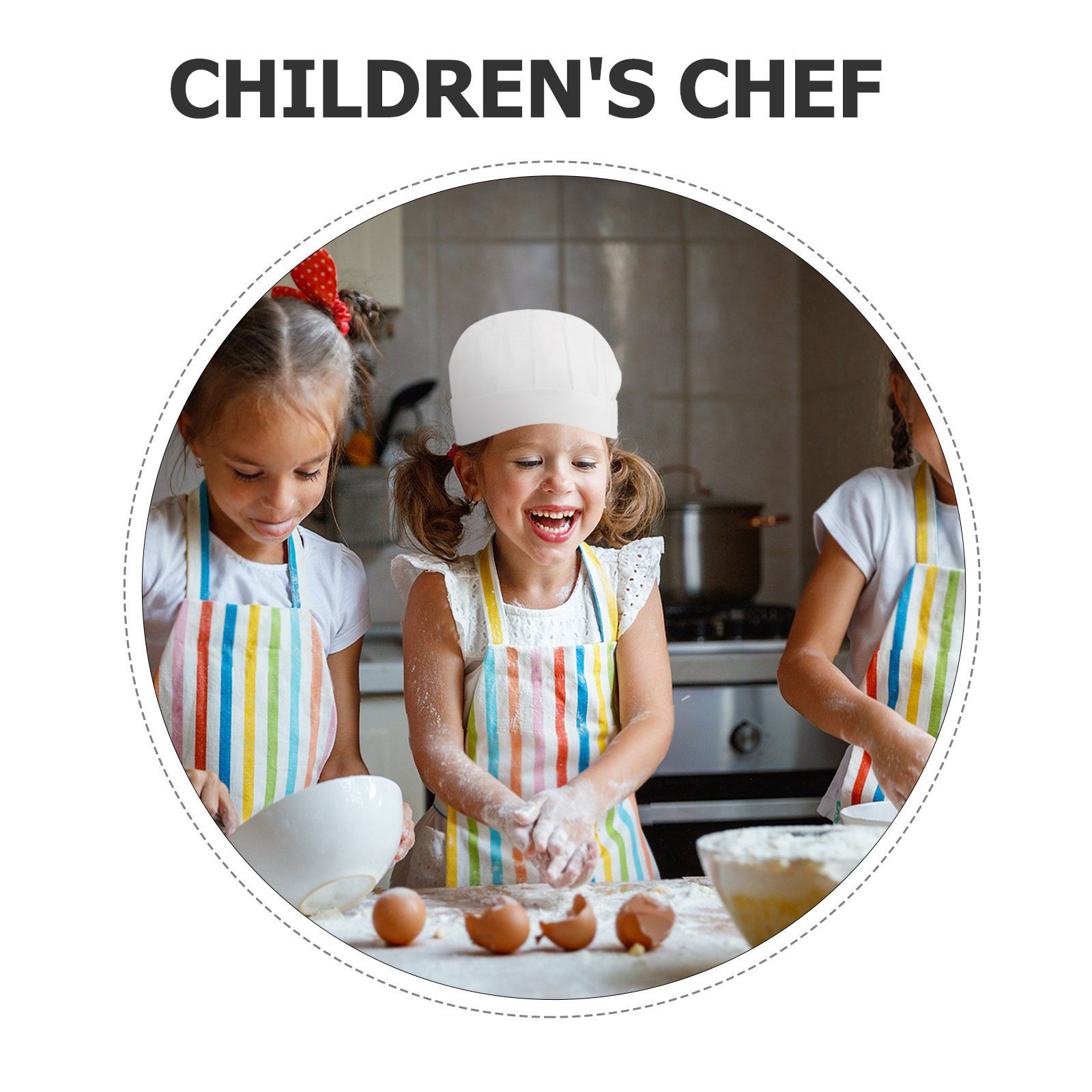 15 stuks kinderkoksmutsen, weg - Baking In Kitchen recensie en prijs