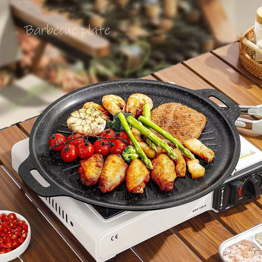 34CM Outdoor BBQ Grill Pan Non - Kitchen Baking Tray recensie en prijs