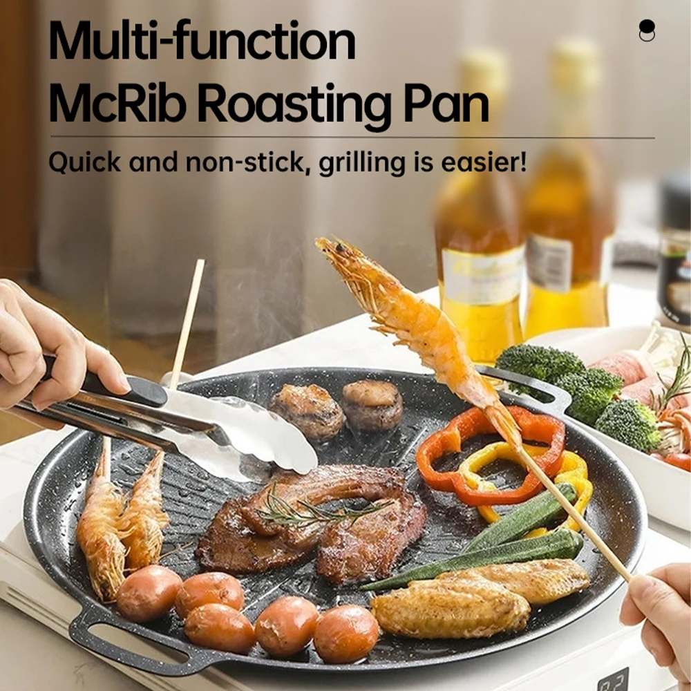 34CM Outdoor BBQ Grill Pan Non - Kitchen Baking Tray recensie en prijs