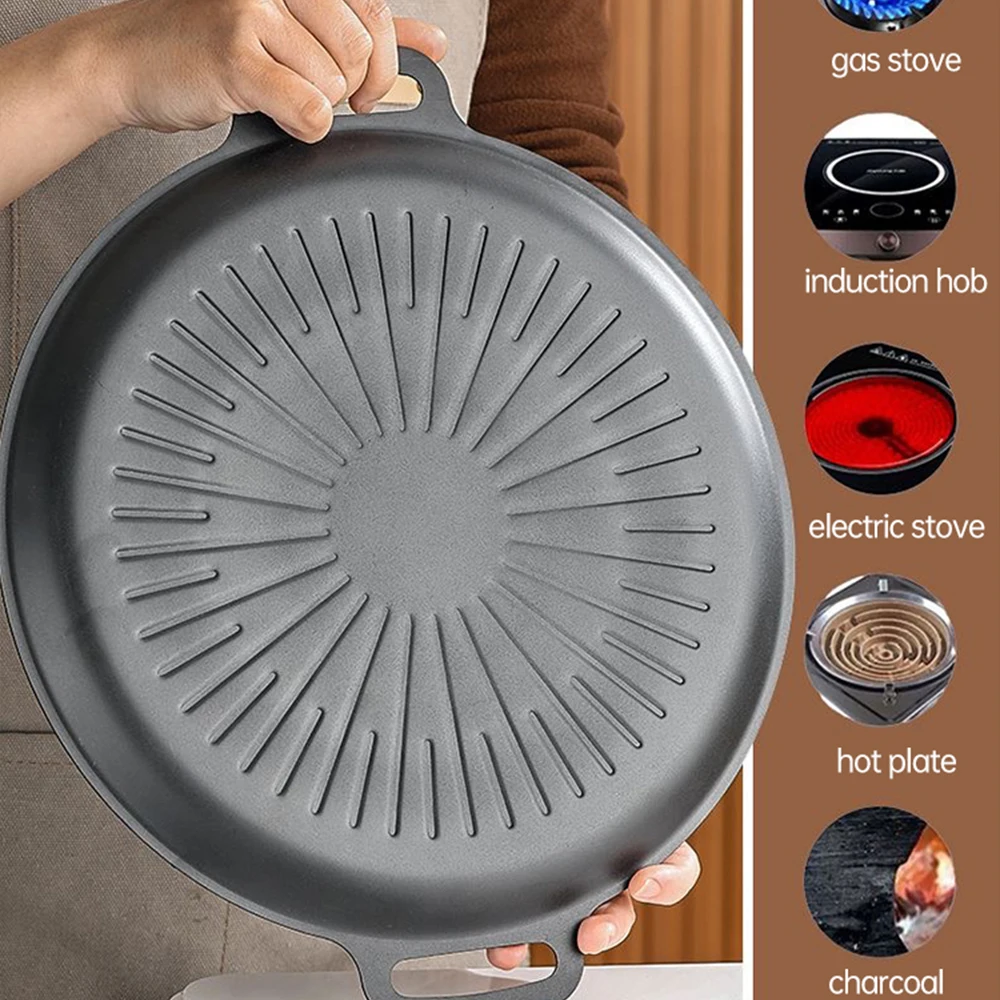 34CM Outdoor BBQ Grill Pan Non - Kitchen Baking Tray recensie en prijs