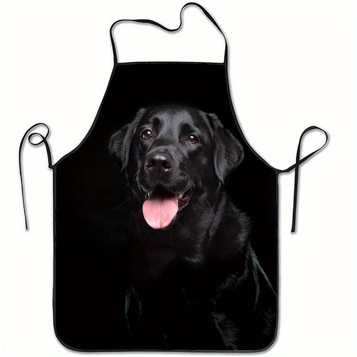 1 zwarte schort met labrador-h - Kitchen Baking Cloth recensie en prijs