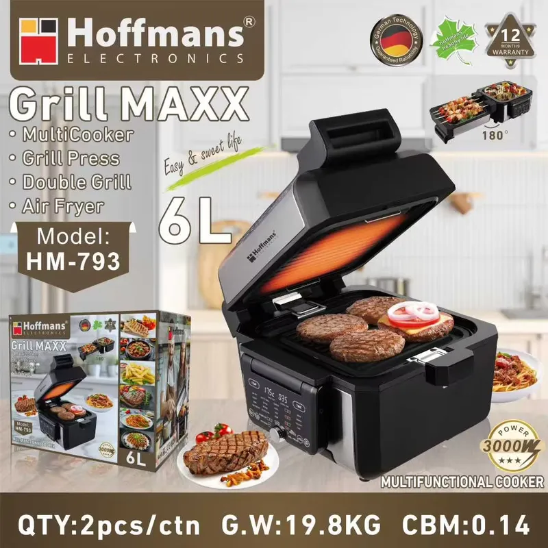 Hoffmans 6L 3000W Digitale Air - Baking In Kitchen recensie en prijs