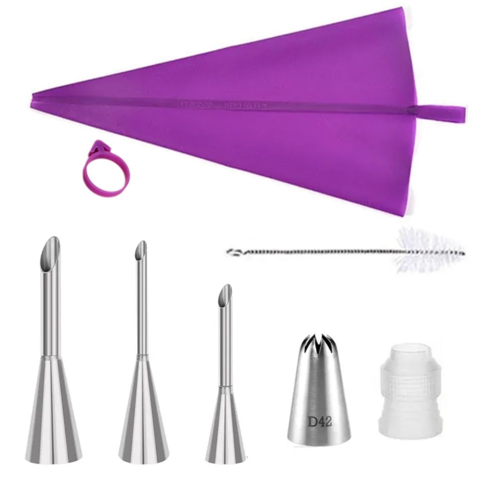 Set spuitzakken en spuitmondje - Kitchen Baking Kit recensie en prijs