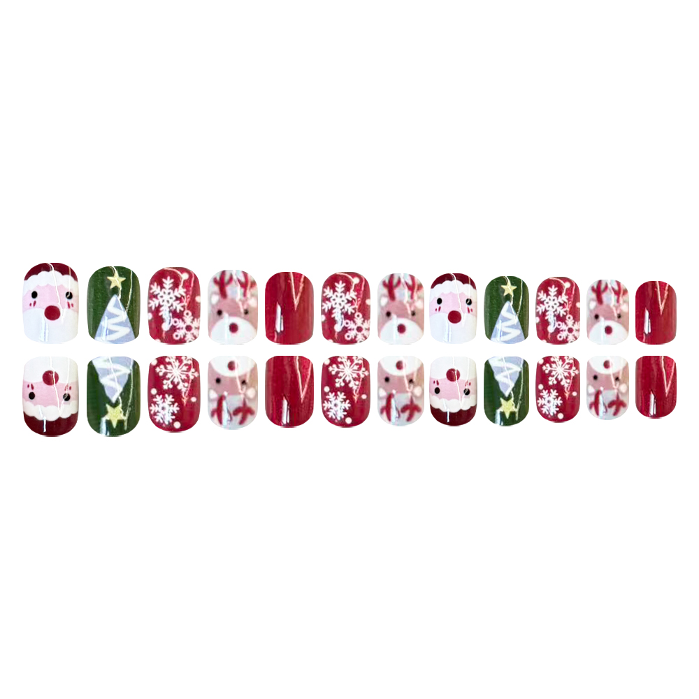 Kerst Press-on Nagels Kerstman - Decorating Tip Set recensie en prijs