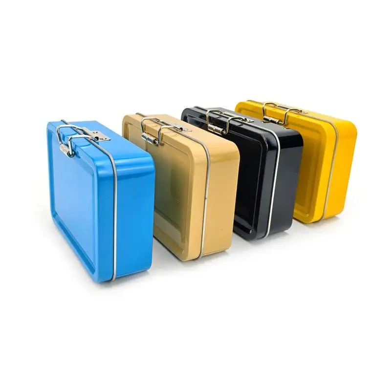 Vierkante blikken koekjesopber - Kitchen Baking Containers recensie en prijs