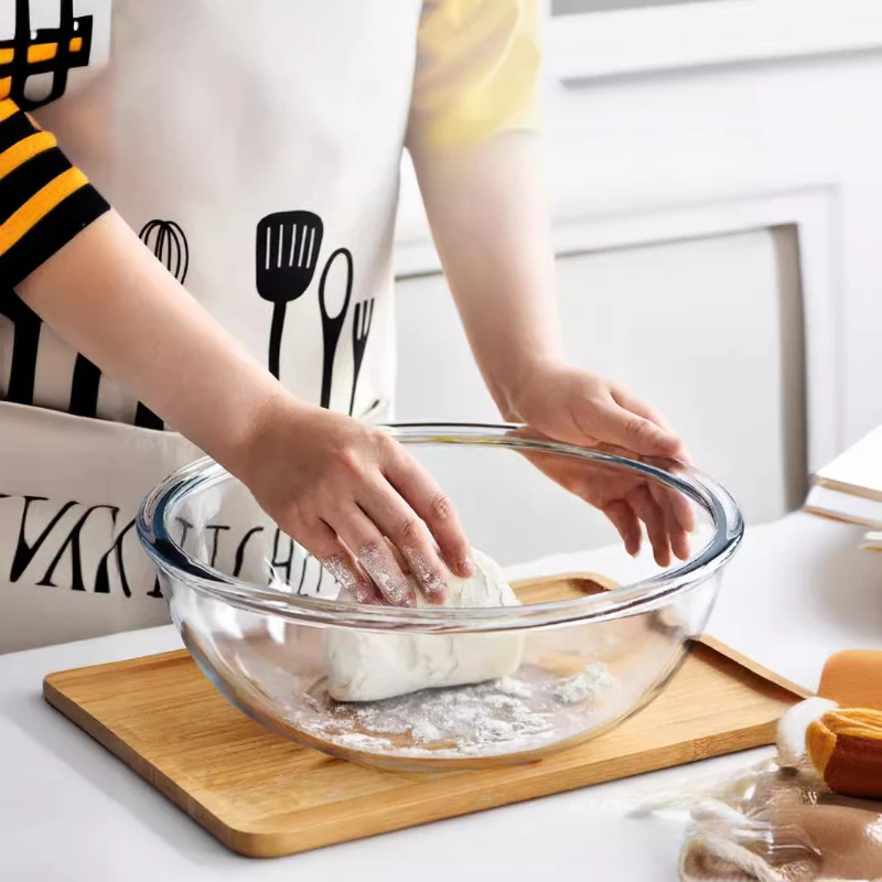 Glazen keukenhulpkom, ijsroomm - Kitchenaid Baking Bowl recensie en prijs