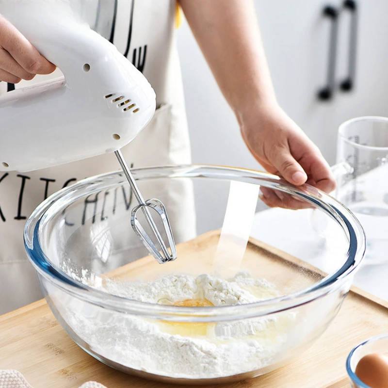 Glazen keukenhulpkom, ijsroomm - Kitchenaid Baking Bowl recensie en prijs