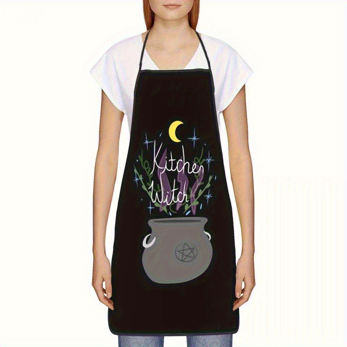 1pc heks keukenschort met kete - Kitchen Witch Baking recensie en prijs