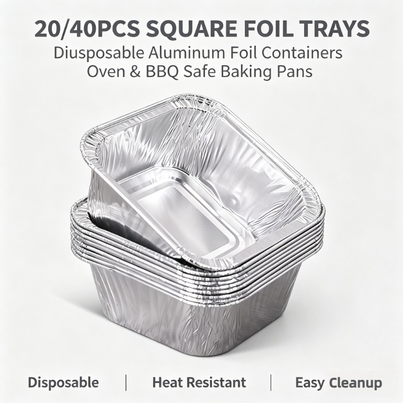 20/40 stuks vierkante wegwerp  - Kitchen Baking Containers recensie en prijs