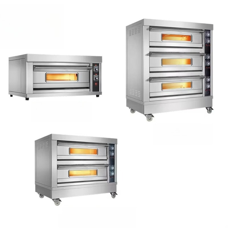 Aangepaste elektrische dekoven - Commercial Kitchen Baking Oven recensie en prijs