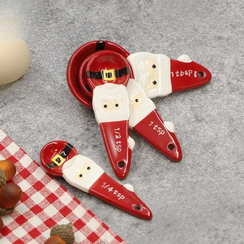 4-delige kerst maatlepels set, - Kitchen Baking Kit recensie en prijs