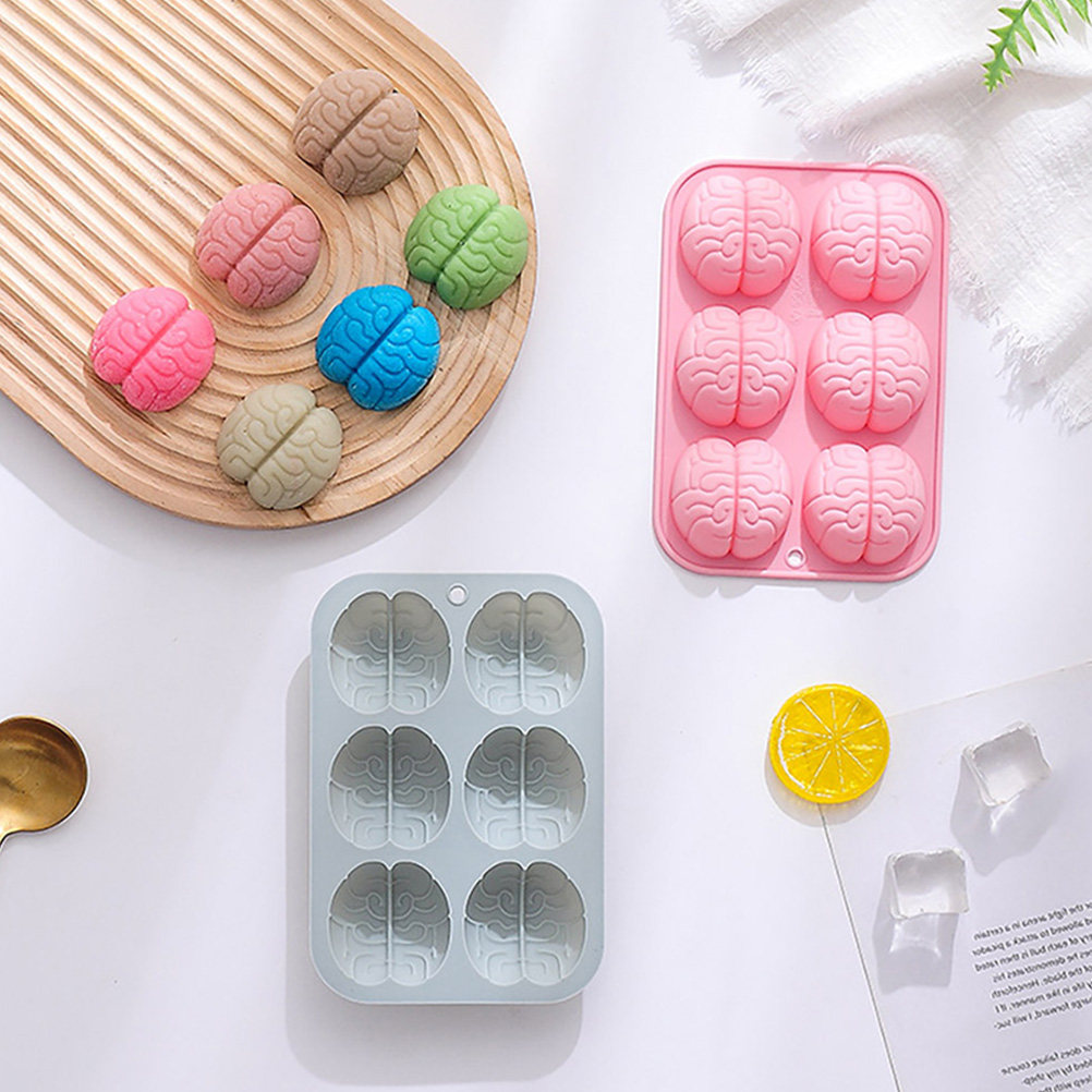 2 stuks hersenvormige silicone - Kitchen Baking Cake recensie en prijs