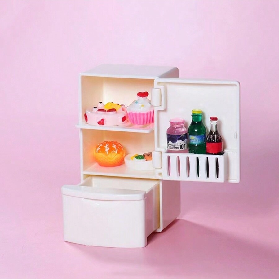 Poppenhuis miniatuur koelkast: - Miniature Baking Kitchen recensie en prijs
