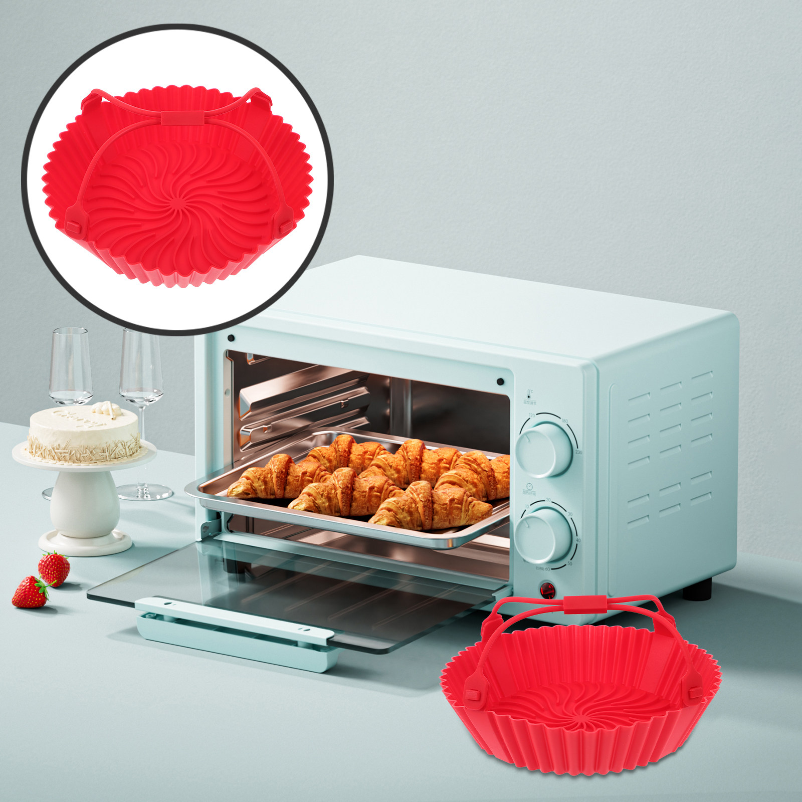 Hittebestendige siliconen bakv - Kitchen Baking Tray recensie en prijs