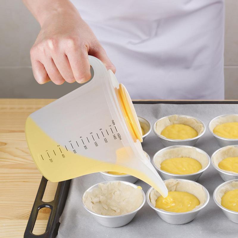 1500Ml Keuken Bakken Mengbeker - Kitchen Baking Containers recensie en prijs