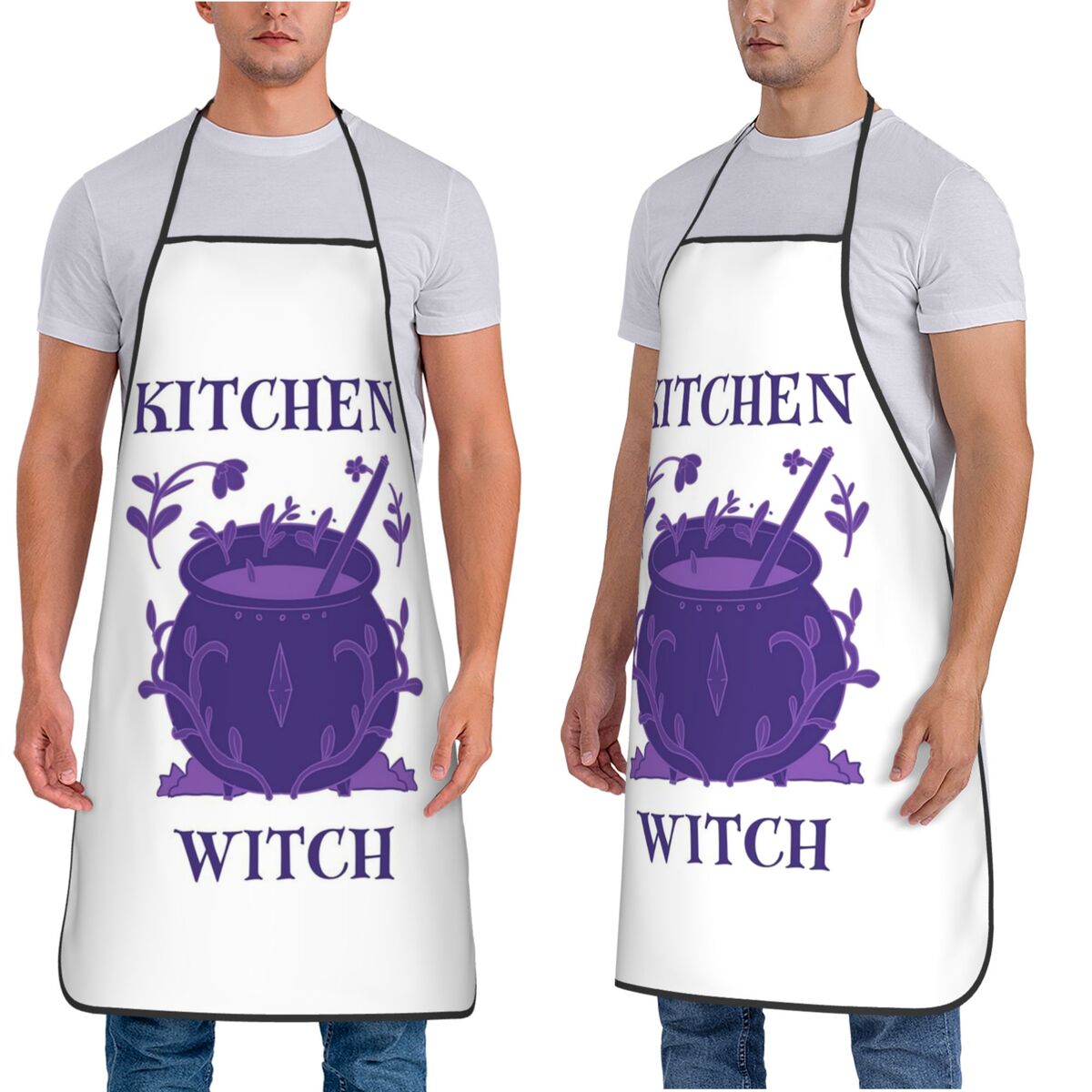 Keukenheks Paarse Ketel Schort - Kitchen Witch Baking recensie en prijs