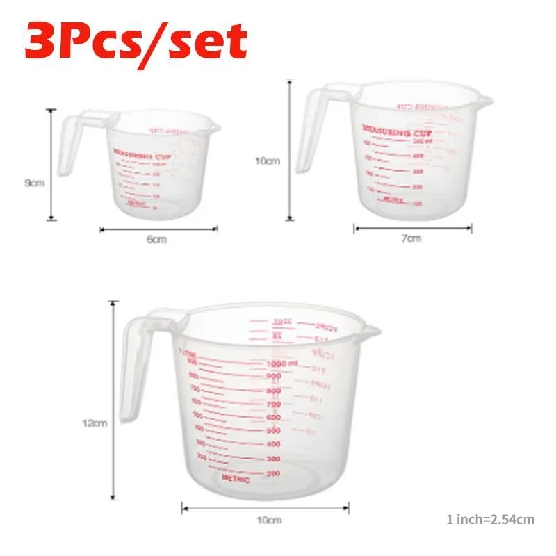 3 stuks Kits Bakvloeistof Maat - Kitchen Baking Kit recensie en prijs