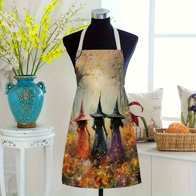 Heks Halloween Schort Dames Sp - Kitchen Witch Baking recensie en prijs