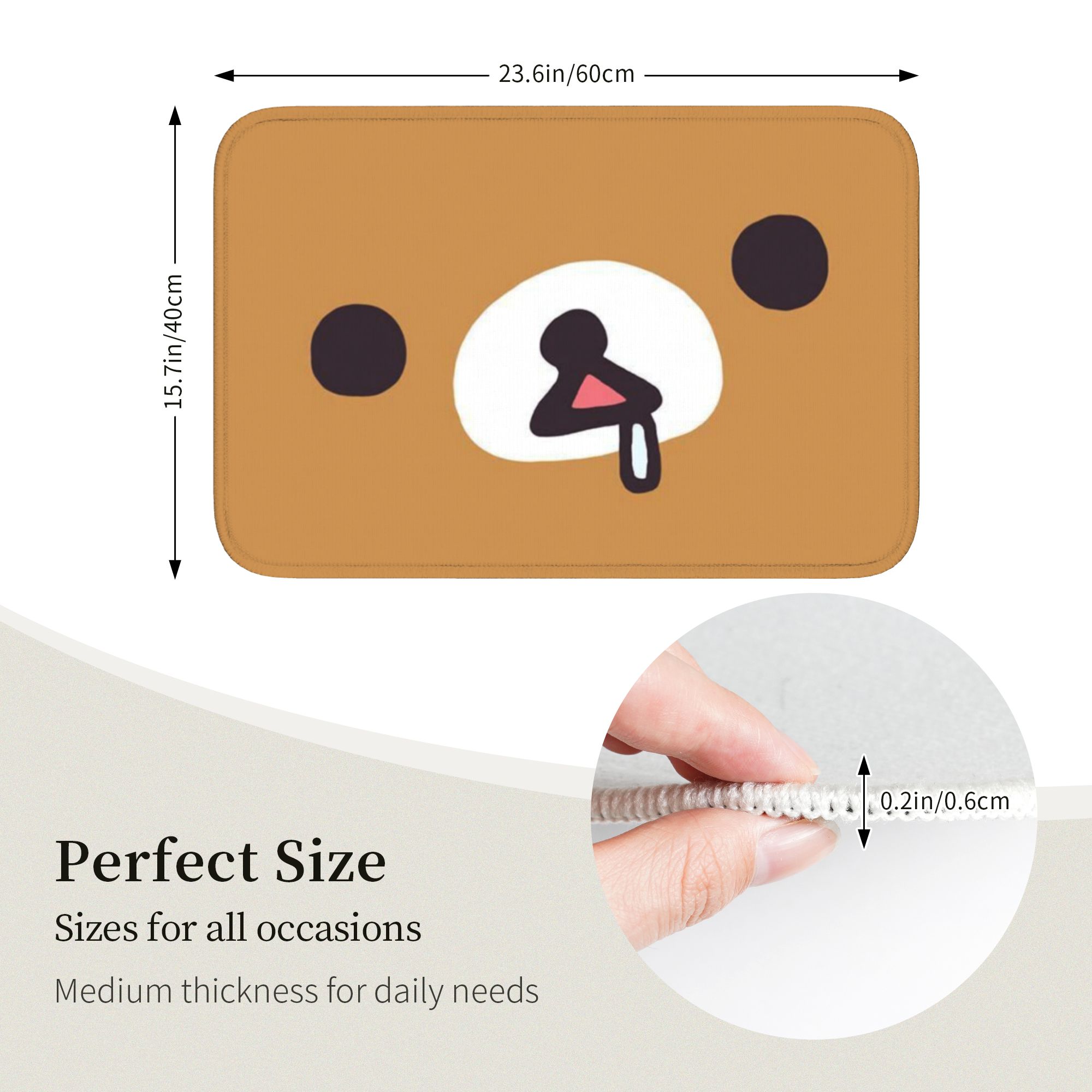 R-Rilakkumaes Cartoon Vloerdeu - Kitchen Baking Tray recensie en prijs