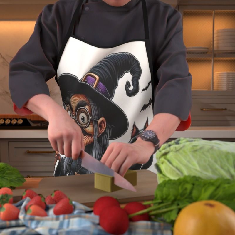 1pc heks en zwarte kat thema s - Kitchen Witch Baking recensie en prijs