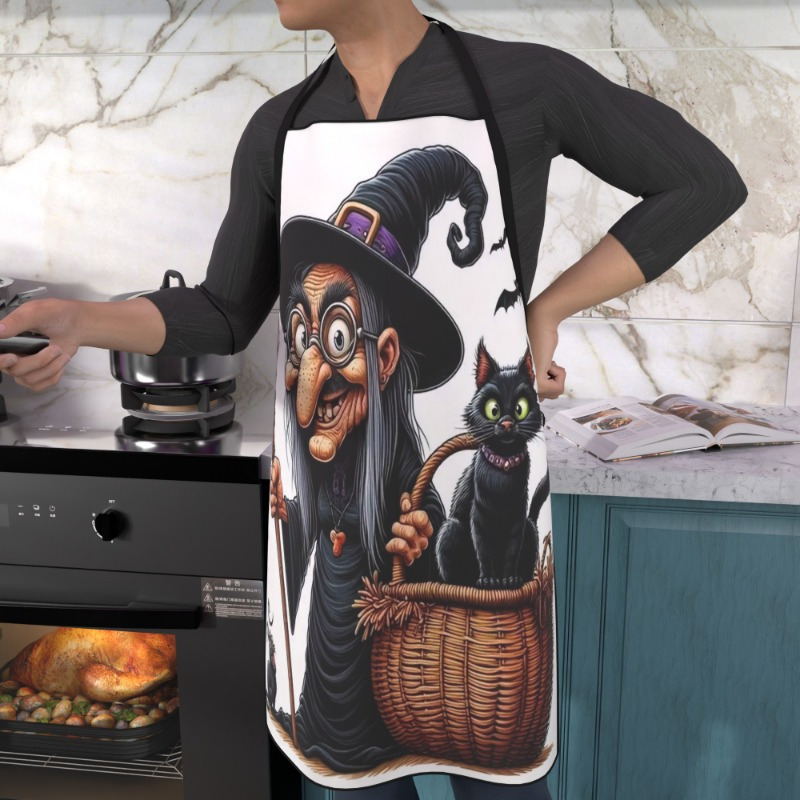 1pc heks en zwarte kat thema s - Kitchen Witch Baking recensie en prijs