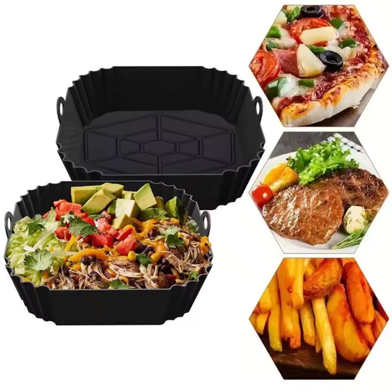 1pc siliconen luchtfriteuse po - Kitchen Baking Tray recensie en prijs