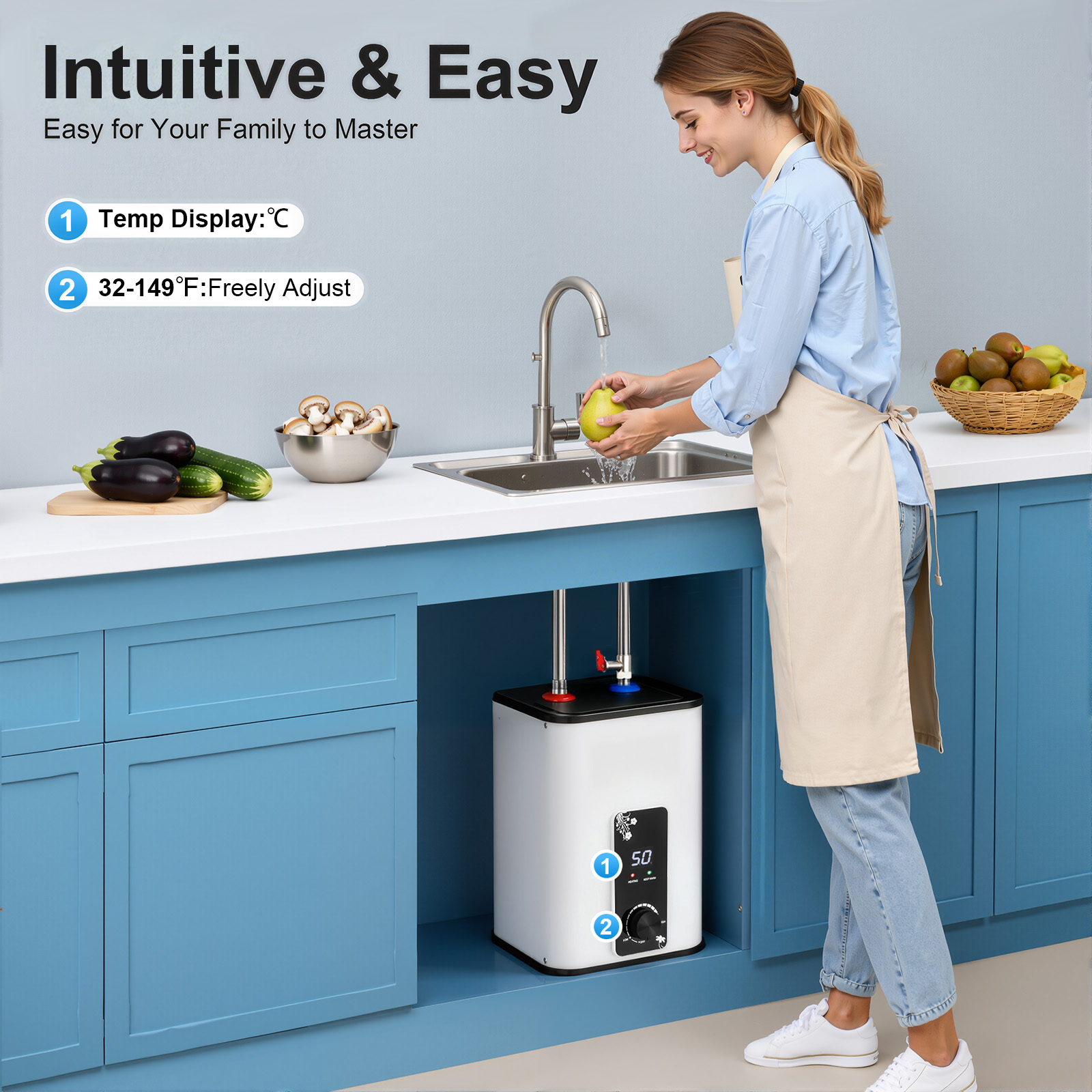 Direct stromend warmwaterboile - Miniature Baking Kitchen recensie en prijs