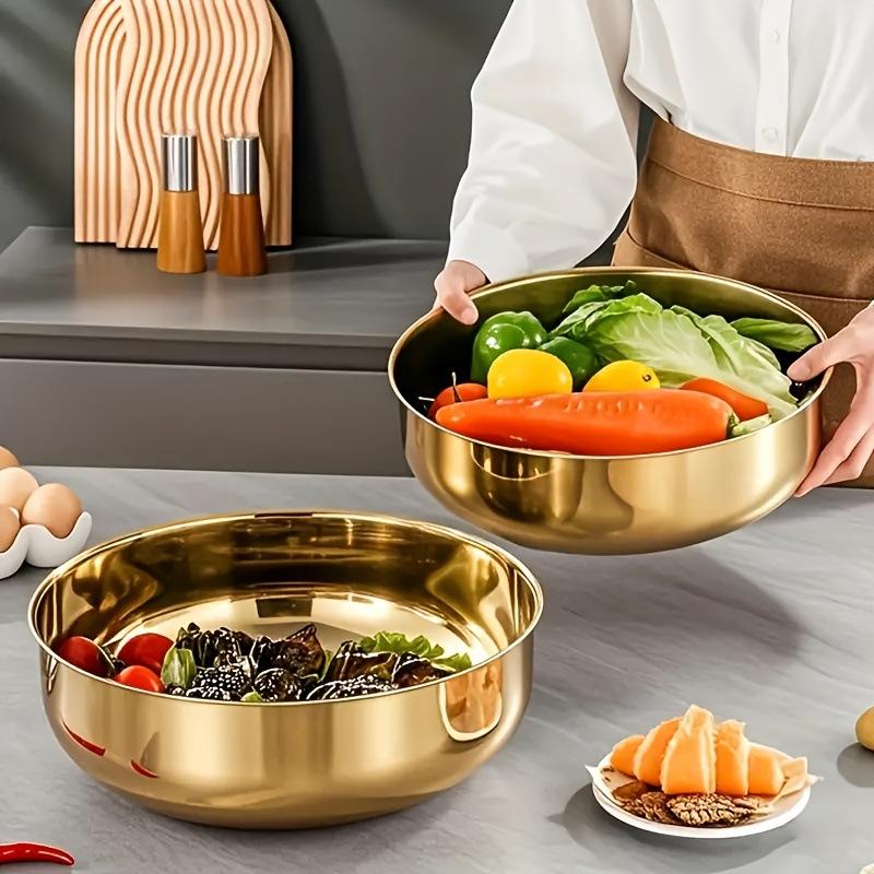 Nieuwe roestvrijstalen mengkom - Kitchen Equipment For Baking recensie en prijs