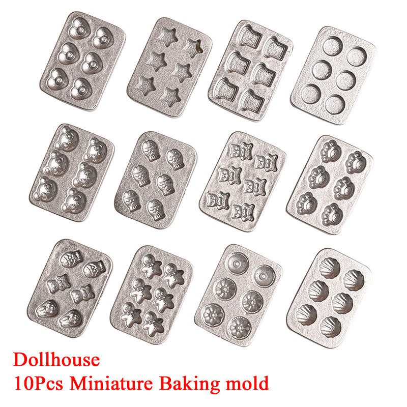 10 stks Poppenhuis Miniatuur M - Kitchen Baking Tray recensie en prijs