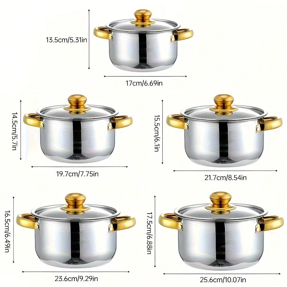 RVS Pannenset Modern Luxe Kook - Kitchen Baking Kit recensie en prijs