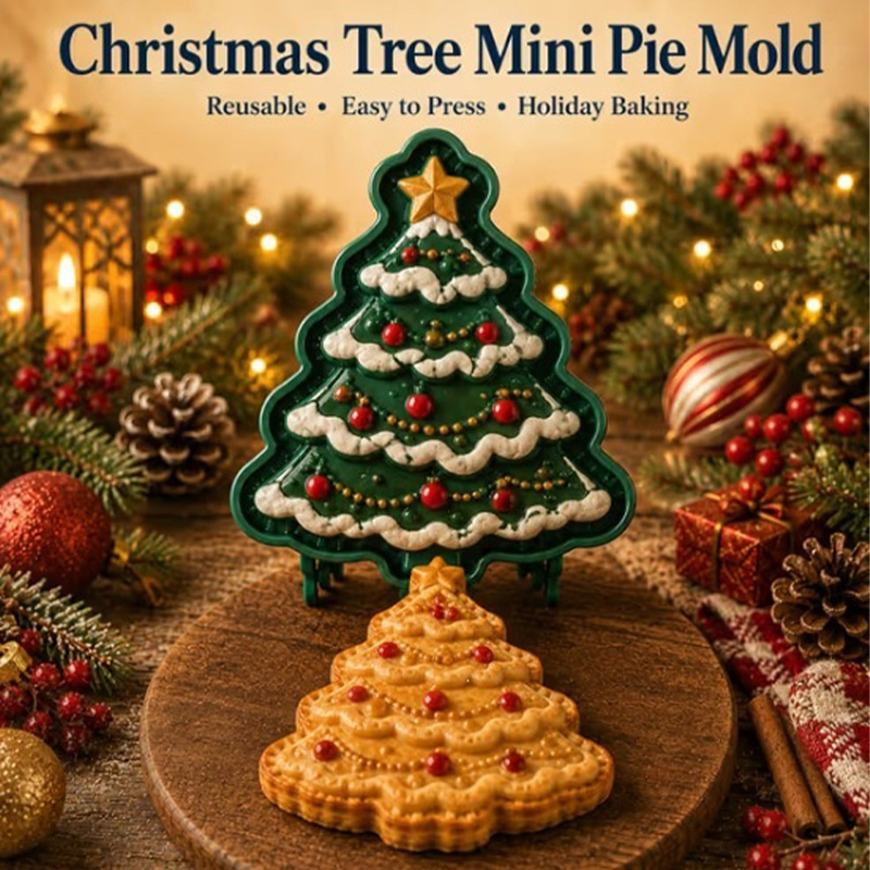 Kerstthema Mini Taartvormen Co - Kitchen Baking Kit recensie en prijs