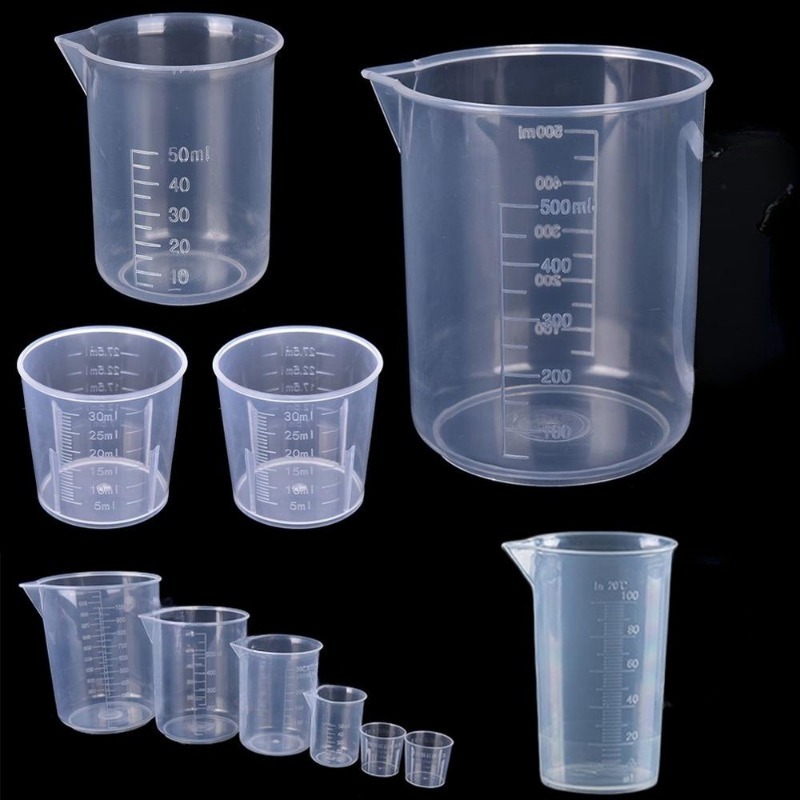 6-delige plastic maatbekerset  - Kitchen Baking Kit recensie en prijs