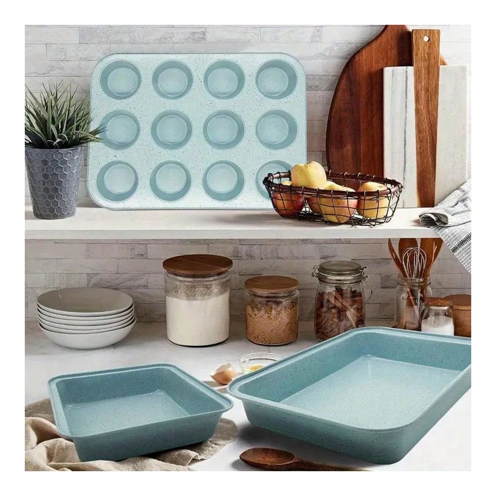 10-delige bakvormenset, antiaa - Kitchen Baking Pan recensie en prijs