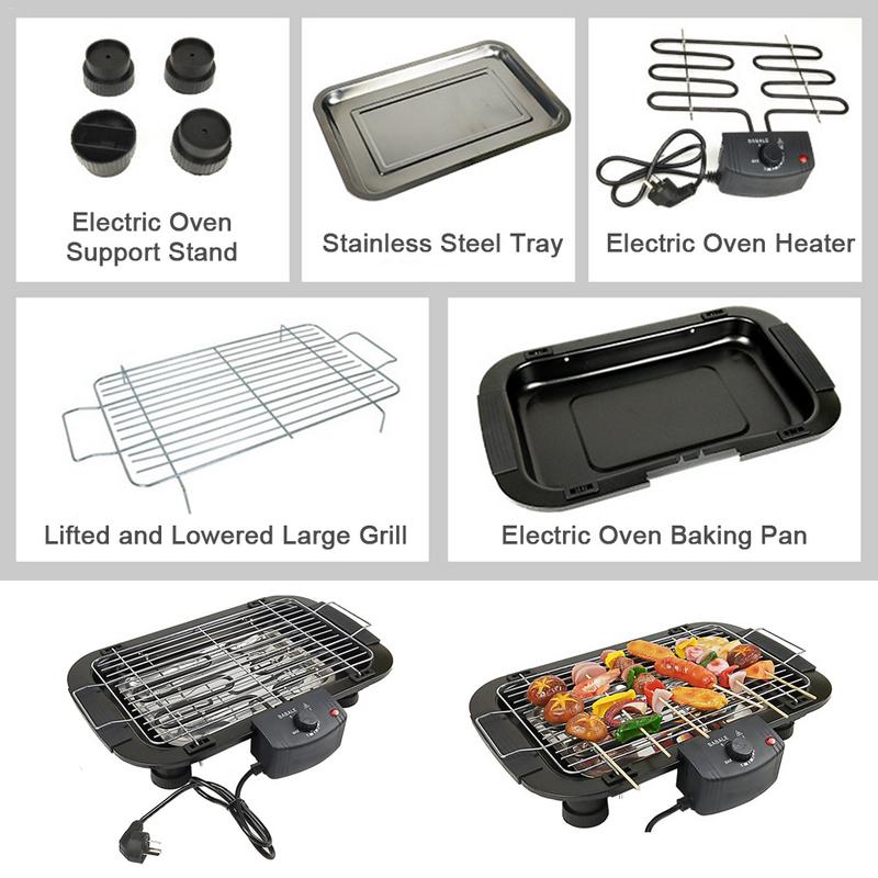 Huishoudelijke rookloze grill  - Kitchen Baking Tray Organiser recensie en prijs