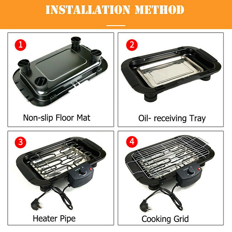 Huishoudelijke rookloze grill  - Kitchen Baking Tray Organiser recensie en prijs