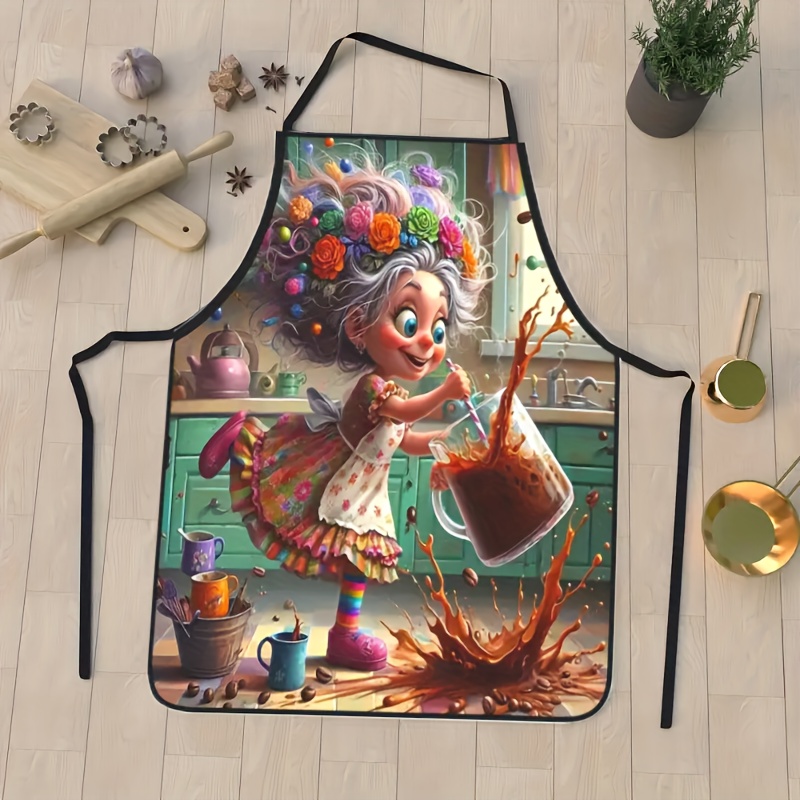 Leuke heksenkeukenschort - gra - Kitchen Witch Baking recensie en prijs