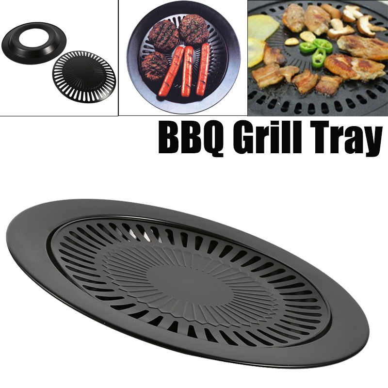 Rookloze Barbecue Grill Pan Ga - Kitchen Baking Tray Organiser recensie en prijs