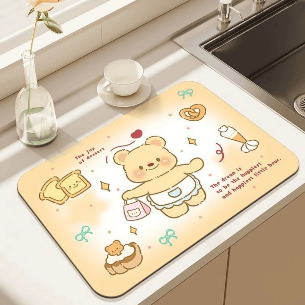 Kawaii Cartoon Beer Afwasdroog - Kitchen Living Baking Mats recensie en prijs