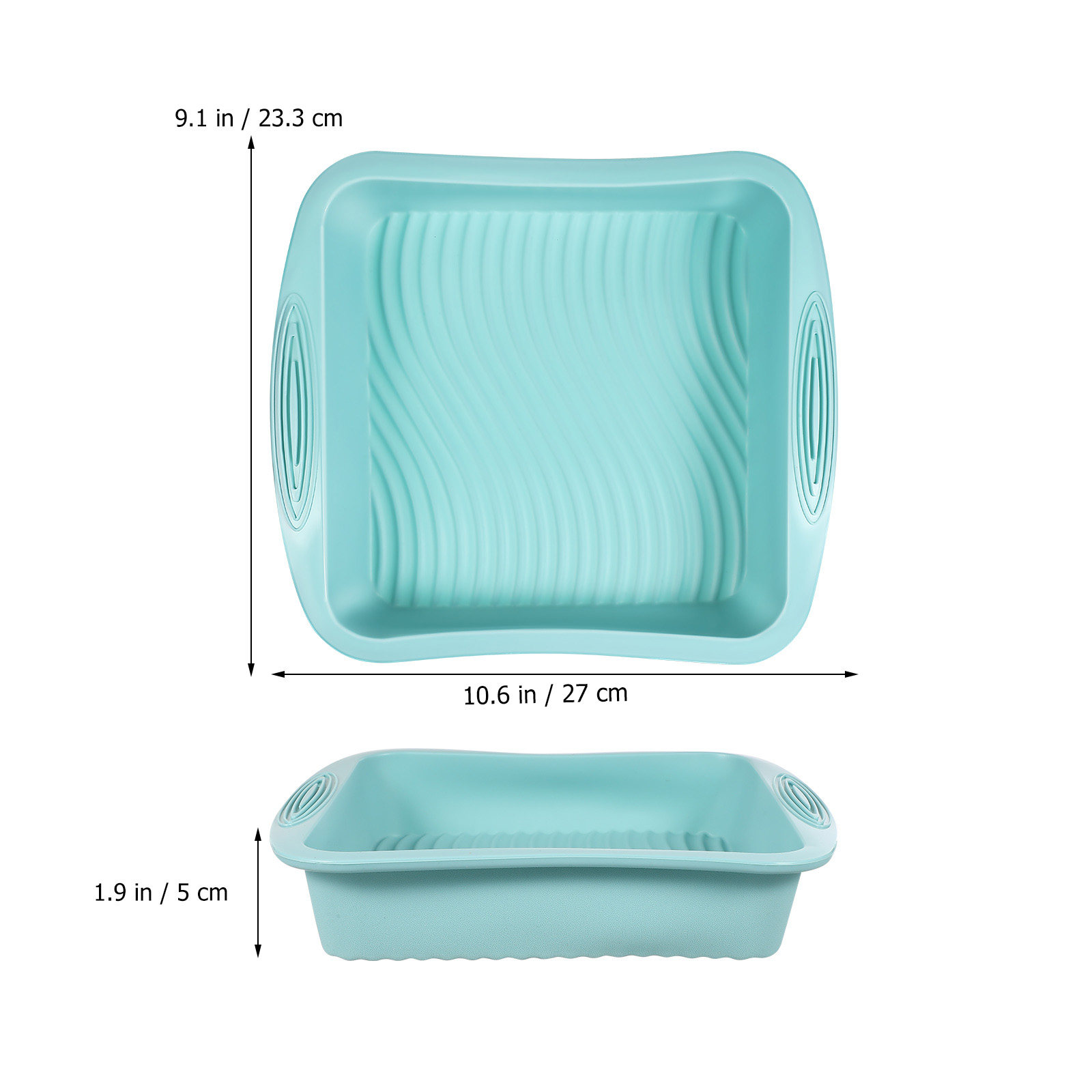 Siliconen bakvorm vierkante ca - Kitchen Baking Pan recensie en prijs